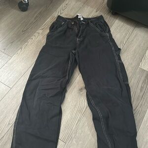 garage straight leg pants